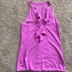 Lily Pulitzer Sleeveless Ruffle Top